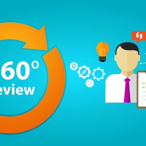 360 degree review feedback evaluation performance employee human resource assessment